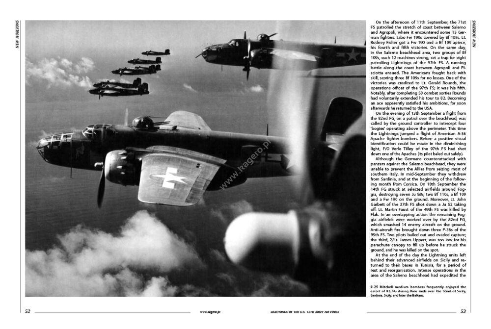 Kagero 12011 Lightnings of the U.S. 12th Army Air Force EN – Bild 2