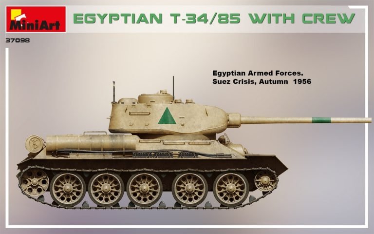 MiniArt 37098 Egyptian T-34/85 1/35 – Bild 3