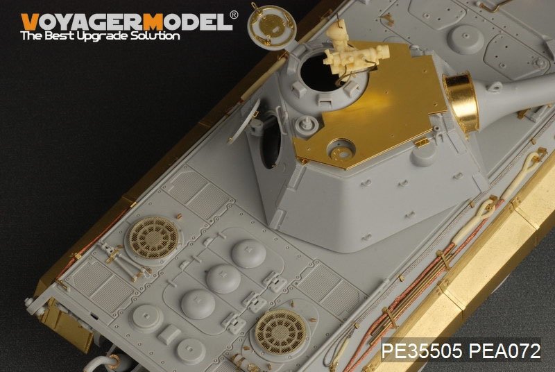 Maquette Voyager PE35505 Char allemand E-50 de la Seconde Guerre mondiale pour TRUMPETER 01536 1/35 – image 5