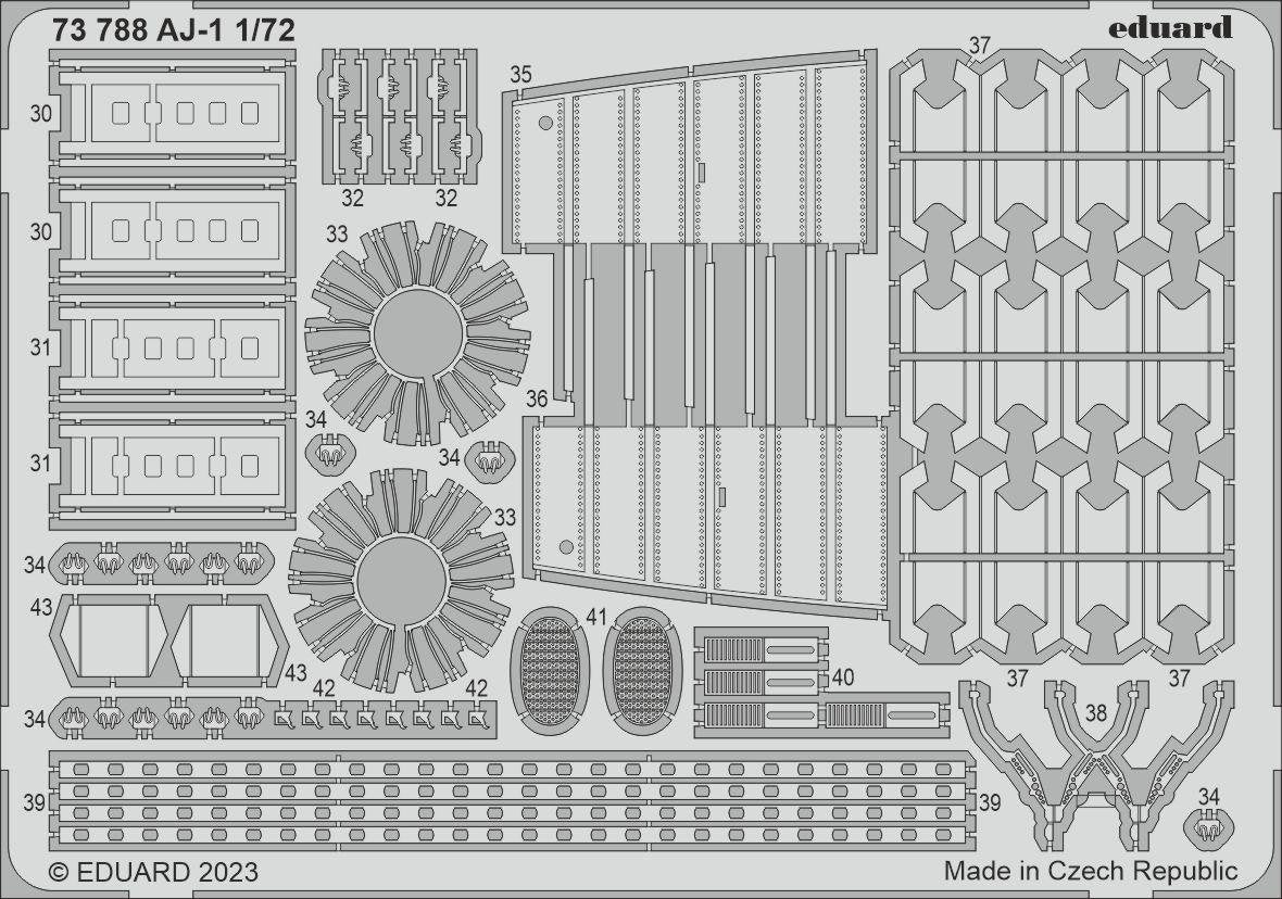 Eduard 73788 AJ-1 RODEN 1/72 – Bild 2