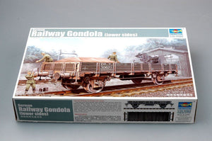 Trumpeter 01518 German Railway Gondola (Lower sides) 1/35 – immagine 2