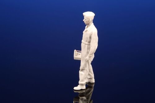 CMK F48367 Luftwaffe WW2 / CS post-war Aircraft Mechanic 1/48 – immagine 3