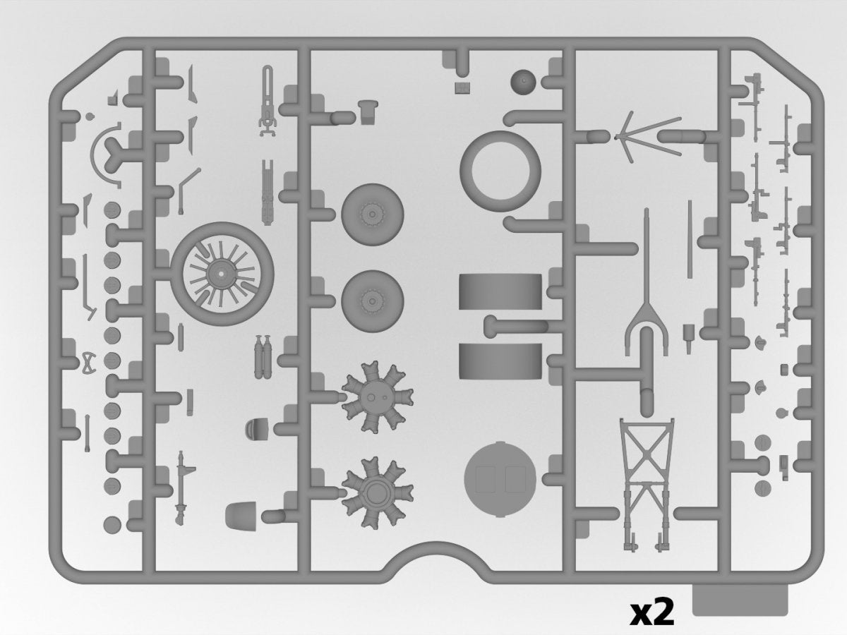 ICM DS7204 In the skies of China (Ki-21-Ia, two Кі-27а) 1/72 – Bild 10