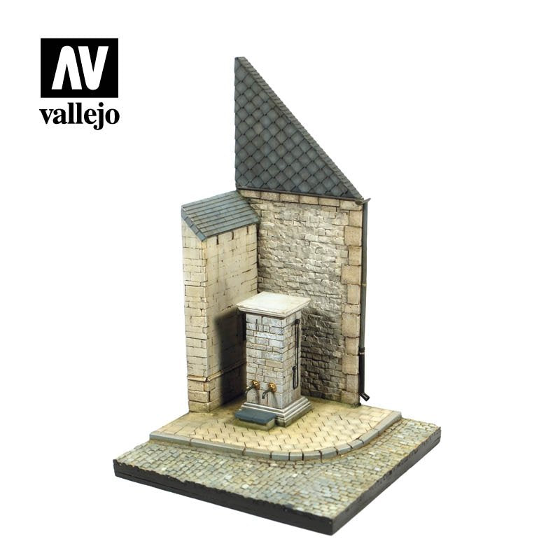 Vallejo SC004 Diorama Fragment de bâtiment normand 1/35