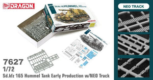Dragon 7627 Sd.Kfz. 165 Hummel Tank Early Production w/NEO Track 1/72 – zdjęcie 2