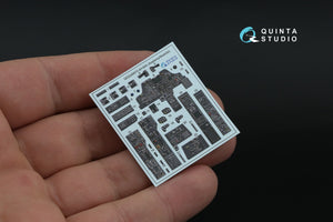 Quinta Studio QD48572 AH-64A 3D-Printed &amp;amp; coloured Interior on decal paper (Academy/Modelist) 1/48 – immagine 5