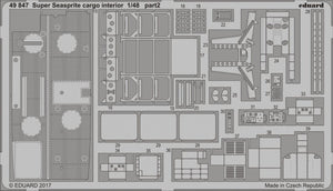Eduard 49847 Super Seasprite cargo interior 1/48 KITTY HAWK – zdjęcie 2