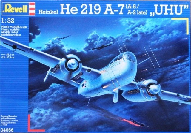Revell 04666 Heinkel He 219 A-7 (A-5/A-2 Late) Uhu 1/32