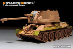 Voyager Model PE35973 Egyptain T-34/122 S.P.G Basic For RFM 5013 1/35 – zdjęcie 3