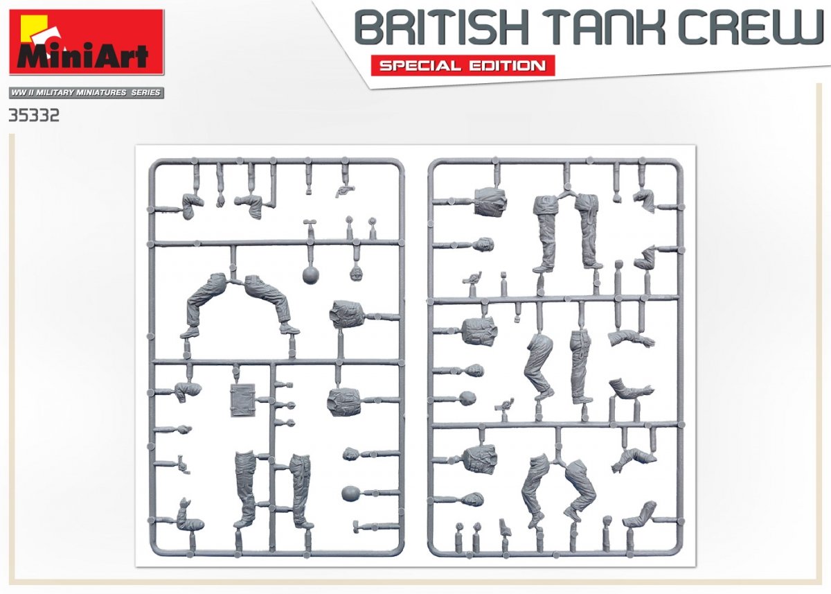 Miniart 35332 BRITISH TANK CREW. SPECIAL EDITION 1/35 – Bild 4