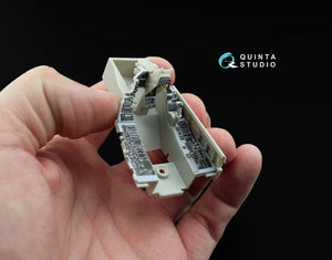 Quinta Studio QD32003 F-16C 3D-Printed &amp;amp; colored Interior on decal paper (for Tamiya kit) 1/32 – image 10