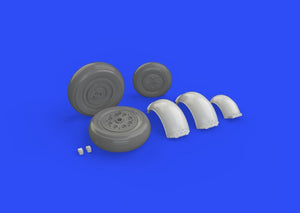Eduard 648272 Meteor F.8 wheels AIRFIX 1/48 – image 3