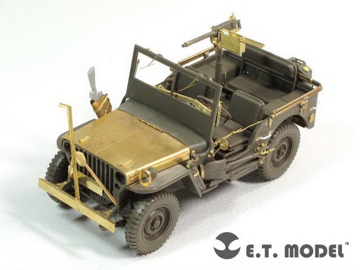 E.T. Model E35-126 WWII U.S. Willys MB Jeep (For TAMIYA 35219) 1/35 – Bild 2