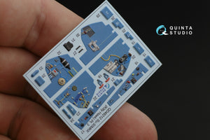 Quinta Studio QD48212 Su-30MKK 3D-Printed &amp;amp; colored Interior on decal paper (KittyHawk) 1/48 – image 7