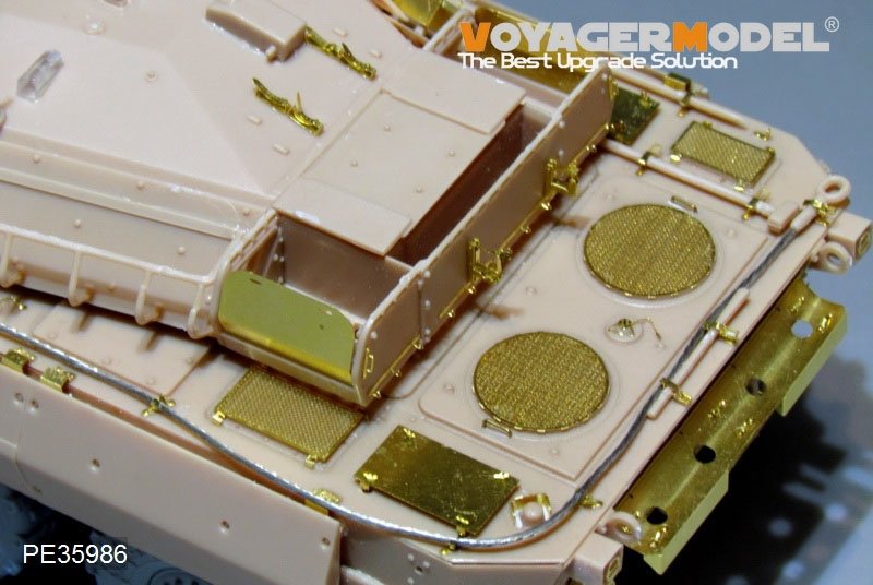 Voyager Model PE35986 Modern French AMX-10RCR Tank Destroyer Basic For TigerModel 4602 1/35 – immagine 13