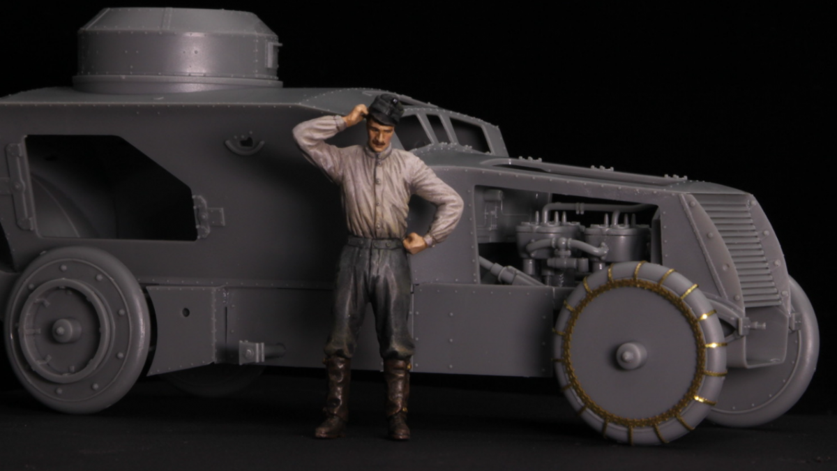 Copper State Models F35-016 Austro-Hungarian Armoured Car Mechanic 1/35