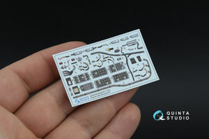 Quinta Studio QD+32252 F-15C PAD-upgraded 3D-Printed &amp;amp; coloured Interior on decal paper (Tamiya) (with 3D-printed resin parts) 1/32 – immagine 5