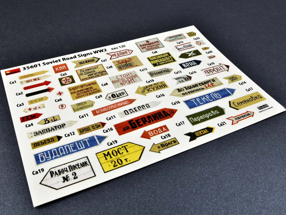 MiniArt 35601 SIGNALISATIONS ROUTIERS SOVIÉTIQUES WW2 1/35 – image 3