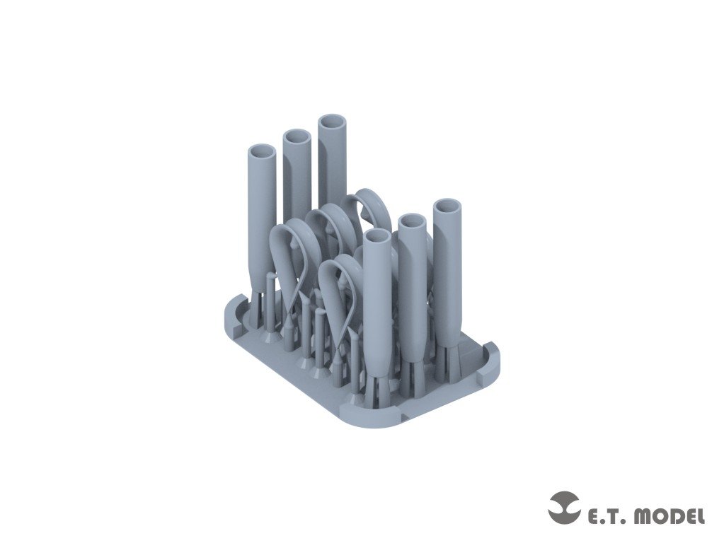 E.T. Model P35-313 WWII German Towing Cables Type.4 ( 3D Print ) 1/35 – imagen 3