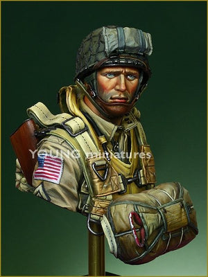 Young Miniatures YM1824 US Paratroopers 82nd Airborne Normandy 1944 1/10 – immagine 4