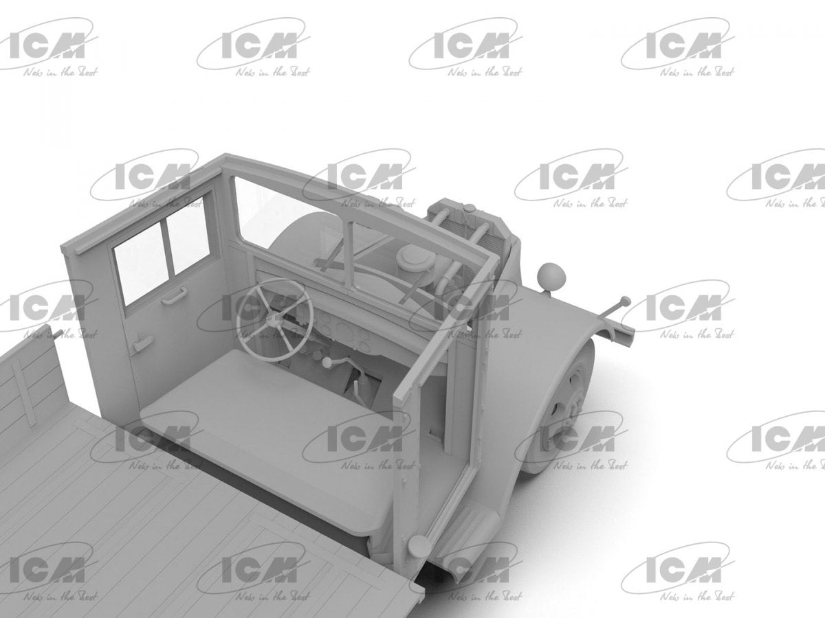 ICM 35409 V3000S Einheitsfahrerhaus WWII German Truck 1/35 – image 6