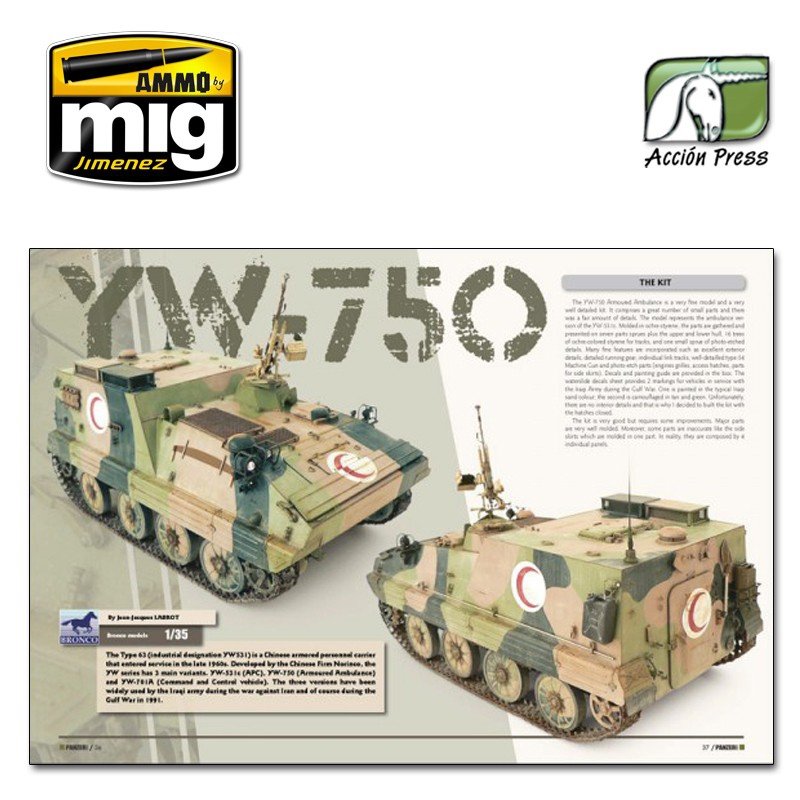 Ammo of Mig Jimenez 54 PANZER ACES ISSUE 54 - MODERN AFV (ENGLISH) – zdjęcie 3
