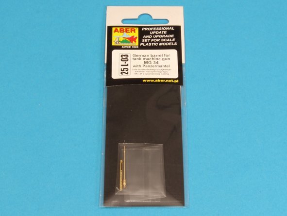 Aber 25L-03 Canon tourné pour mitrailleuse de char allemande MG34 (1/25) – image 7