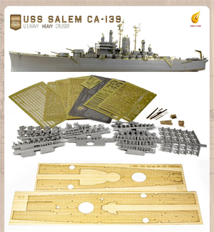 Very Fire VF350022 USS Salem CA-139 Detail Up Set for VF350919 1/350 – immagine 2