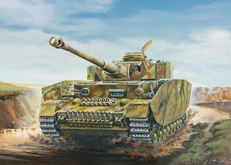 Italeri 6486 Sd.Kfz.161/2 Pz.Kpfw.IV Ausf.H 1/35