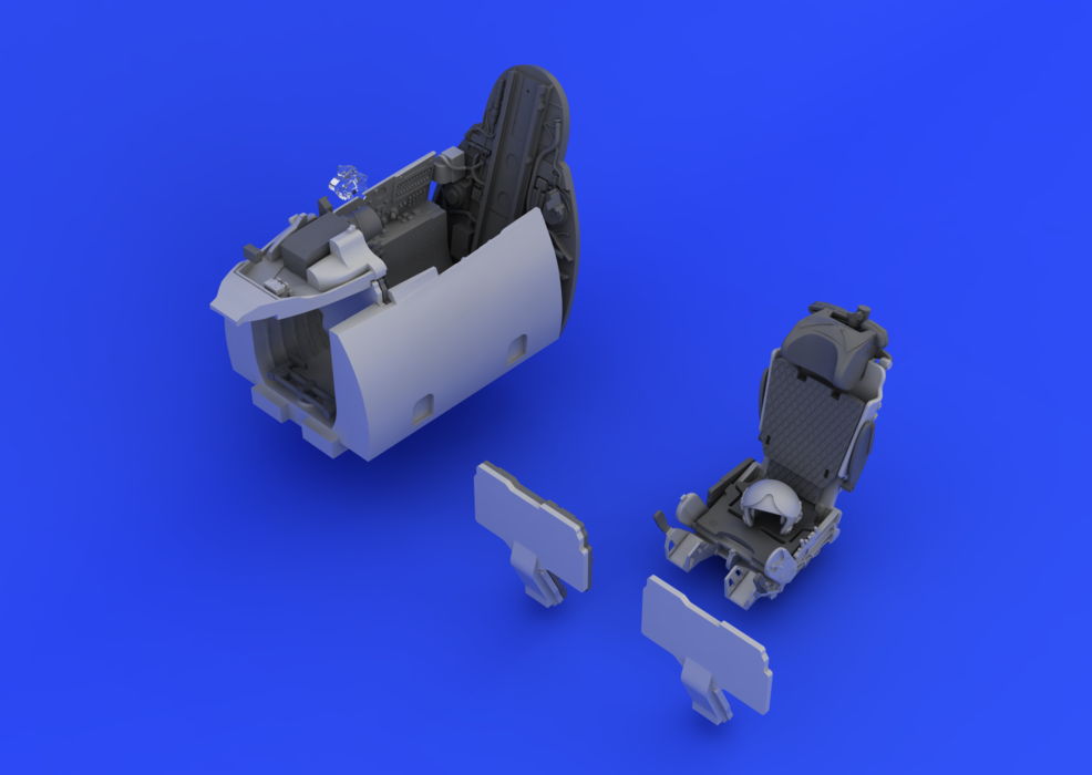 Eduard 648185 MiG-21PFM interior – grey EDUARD 1/48 – zdjęcie 5