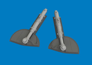 Eduard 6481171 Supermarine Spitfire Mk.I / Mk.II / Mk. Va / Mk.Vb - Undercarriage Legs (3D-Printed / for Eduard Kits) 1/48