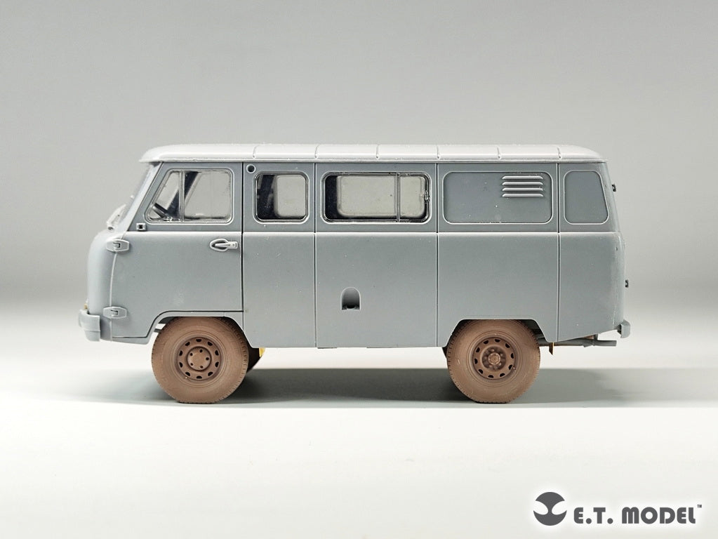 E.T. Model P35-115 Russian UAZ 3909 Military Van Sagged wheels For ZVEZDA 3644 1/35 – Bild 9