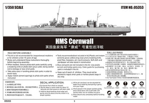 Trumpeter 05353 HMS Cornwall 1/350 – image 5