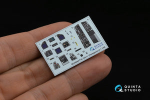 Quinta Studio QDS-48284 F/A-18A++ 3D-Printed &amp;amp; coloured Interior on decal paper (Hasegawa) (Small version) 1/48 – imagen 6