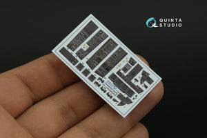 Quinta Studio QDS-48433 F-15I 3D-Printed &amp;amp; coloured Interior on decal paper (Academy) (Small version) 1/48 – immagine 5
