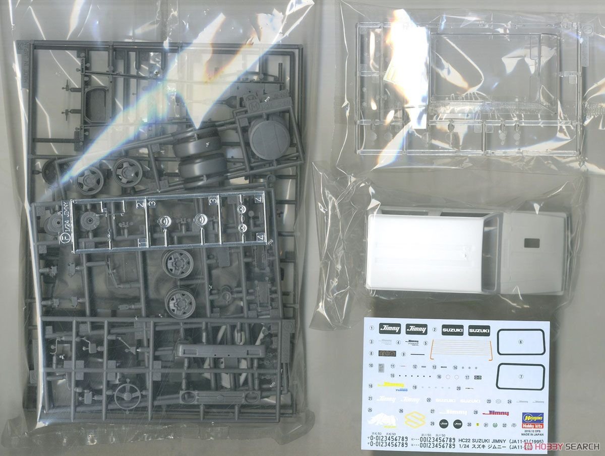 Hasegawa HC22 SUZUKI JIMNY (JA11-5) 1/24 – imagen 8
