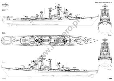 Kagero 16077 The Russian Destroyer of Projekt 61 (Kashin Class) 1962 EN – immagine 5