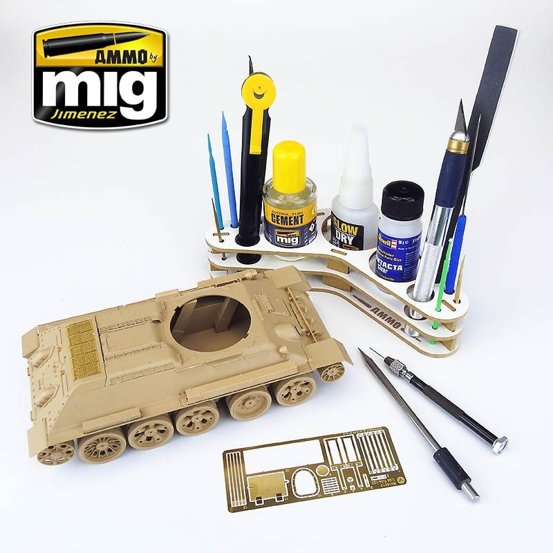 ORGANISATEUR DE BOOMERANG AMMO de Mig Jimenez 8028 (rangement) – image 6