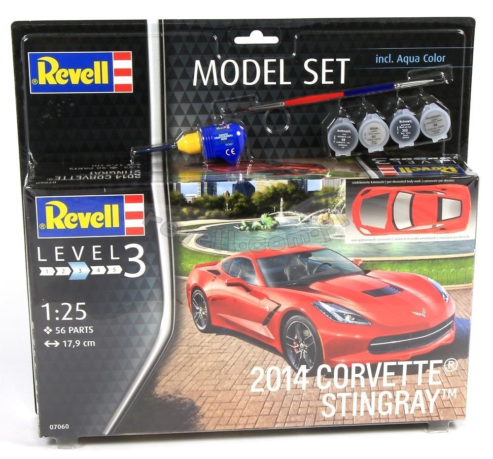 Revell 67060 2014 CORVETTE STINGRAY Zestaw modelarski 1/24