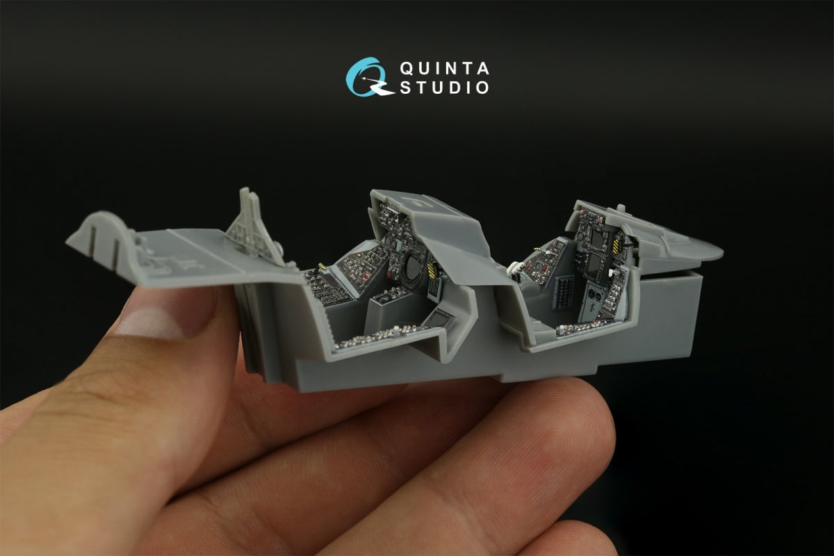 Quinta Studio QDS-48395 F-14A 3D-Printed &amp;amp; coloured Interior on decal paper (Hobby Boss) (Small version) 1/48 – Bild 12