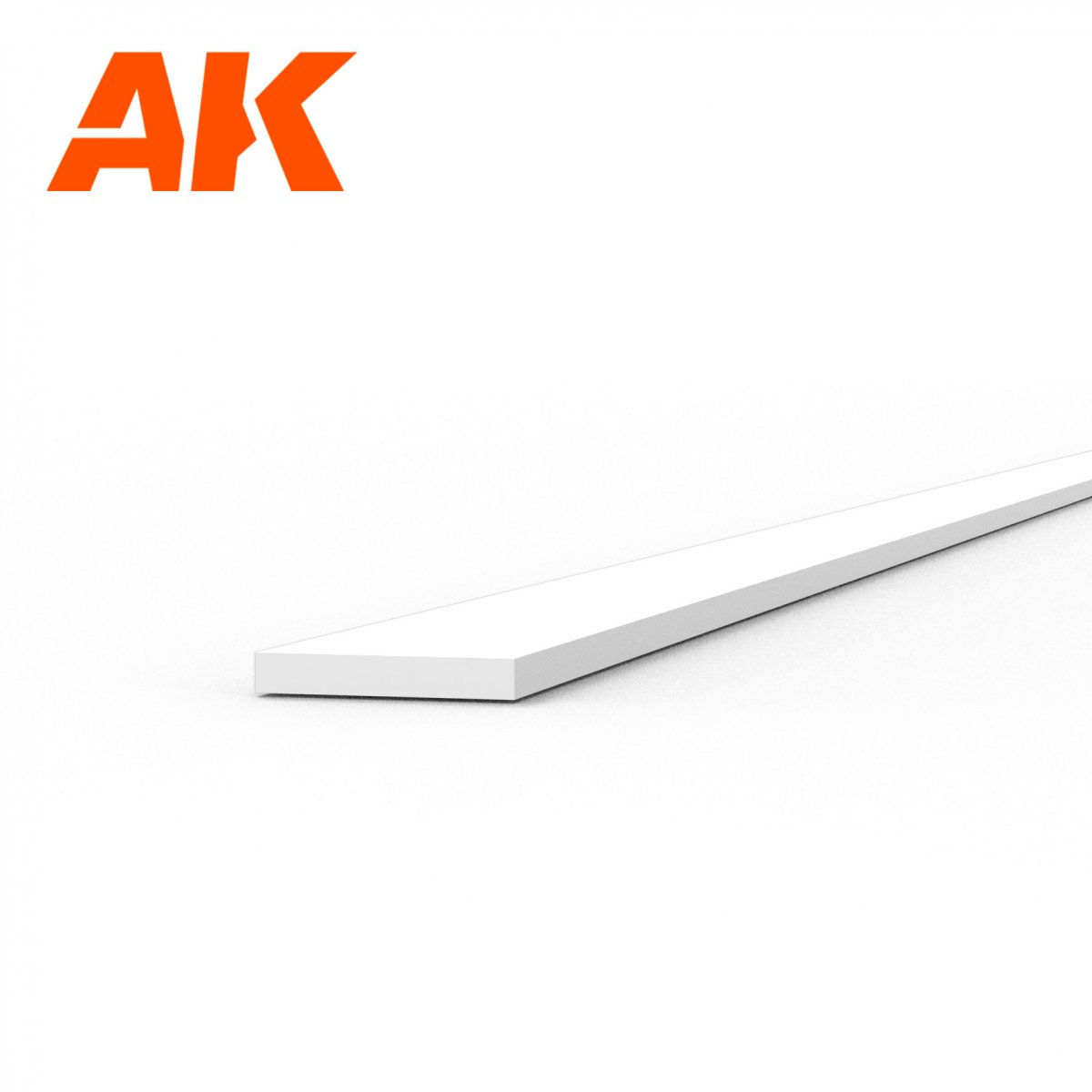 AK Interactive AK6503 STRIPS 0.30 X 2.00 X 350MM – STYRENE STRIP – (10 UNITS) – imagen 2