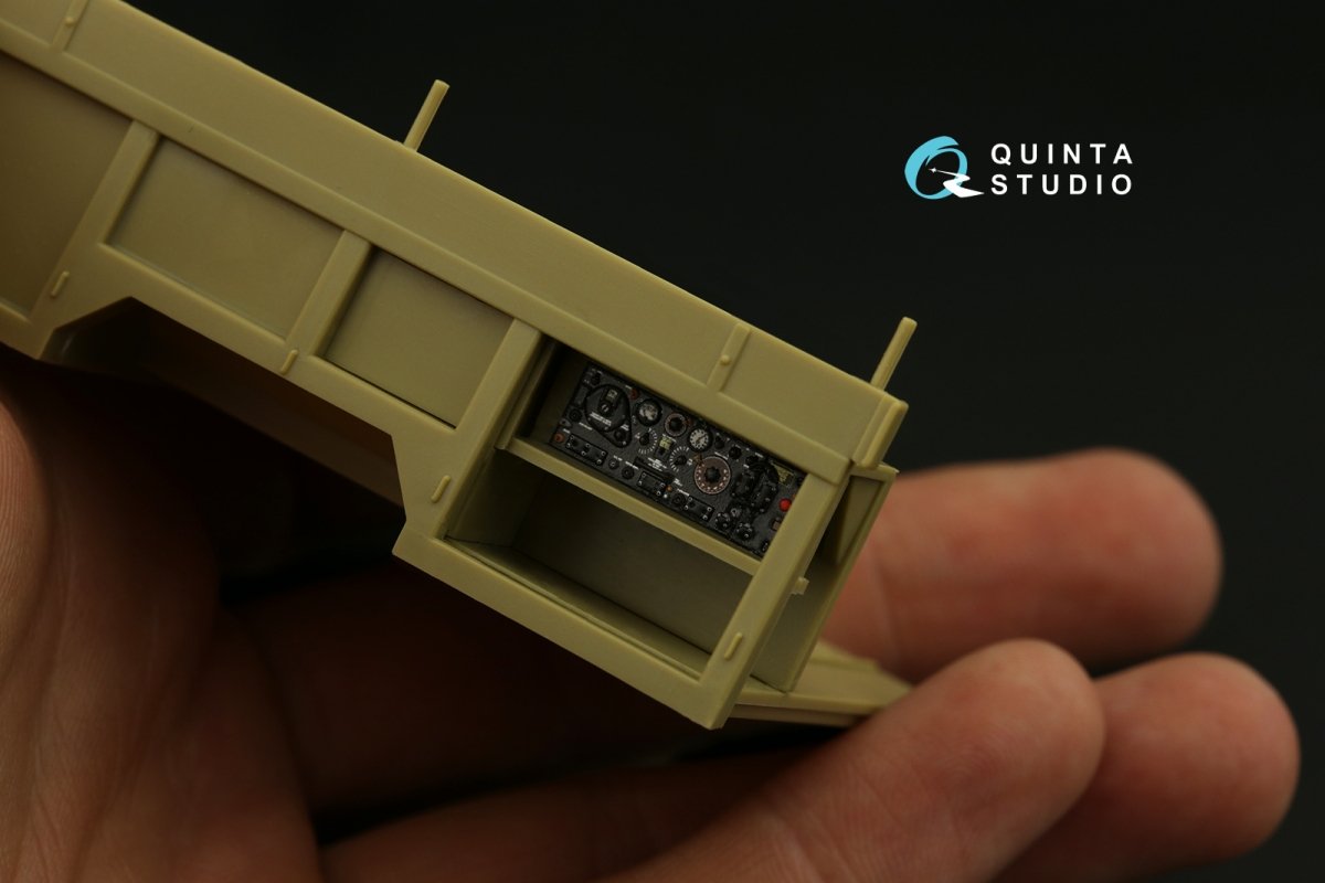Quinta Studio QD35058 Chevrolet 1533X2 30cwt LRDG 3D-Printed &amp;amp; coloured Interior on decal paper (Tamiya) 1/35 – Bild 5