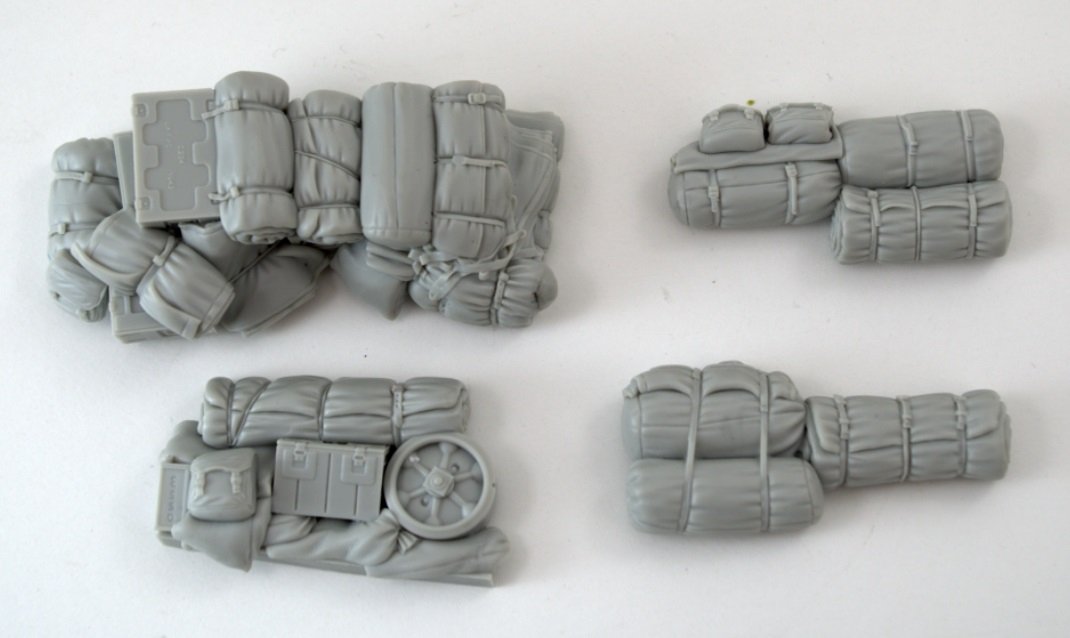 Ensemble de rangement Panzer Art RE35-601 pour M10 « Wolverine » au 1/35