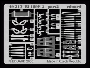 Eduard 49317 Bf 109F-2 1/48 Hasegawa – Bild 3