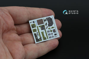 Quinta Studio QD48473 P-51A 3D-Printed coloured Interior on decal paper (Accurate Miniatures/Academy) 1/48 – immagine 7