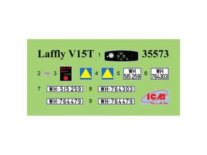 ICM 35573 Laffly (f) Typ V15T WWII German military vehicle 1/35 – Bild 9