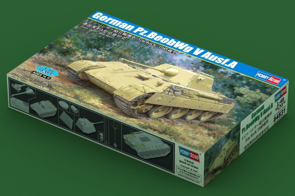 Hobby Boss 84831 German PzBeobWg V Ausf.A 1/48 – imagen 2