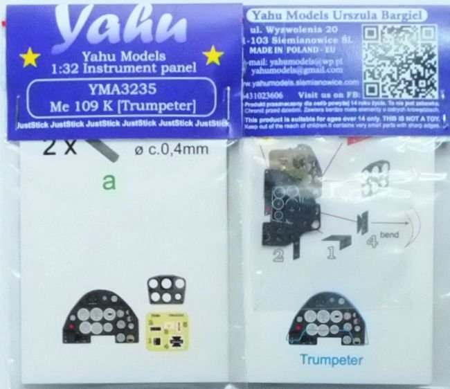 Yahu YMA3235 Me-109K - Trumpeter 1/32