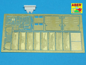 Aber 48026 Tiger I wczesny- część 3 - błotniki do Afrika corps (TAM) 1/48 – immagine 3