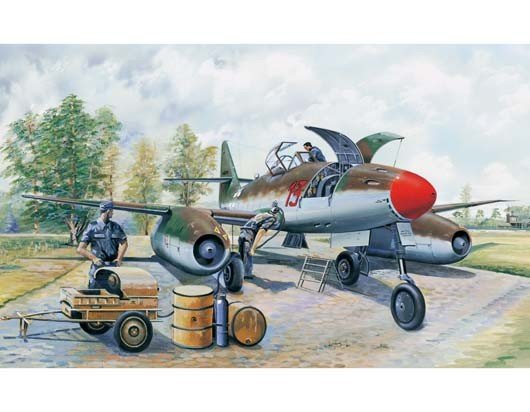 Trumpeter 02261 Messerchmitt Me 262 A-1a clear edition 1/32
